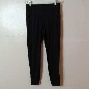 Athleta Stay Fly Reflective 7/8 Tight, BLACK SIZE Small 531272
